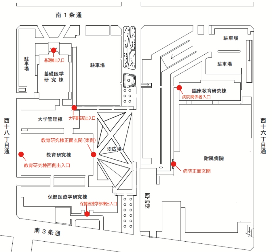 施設配置図（2024年4月時点）