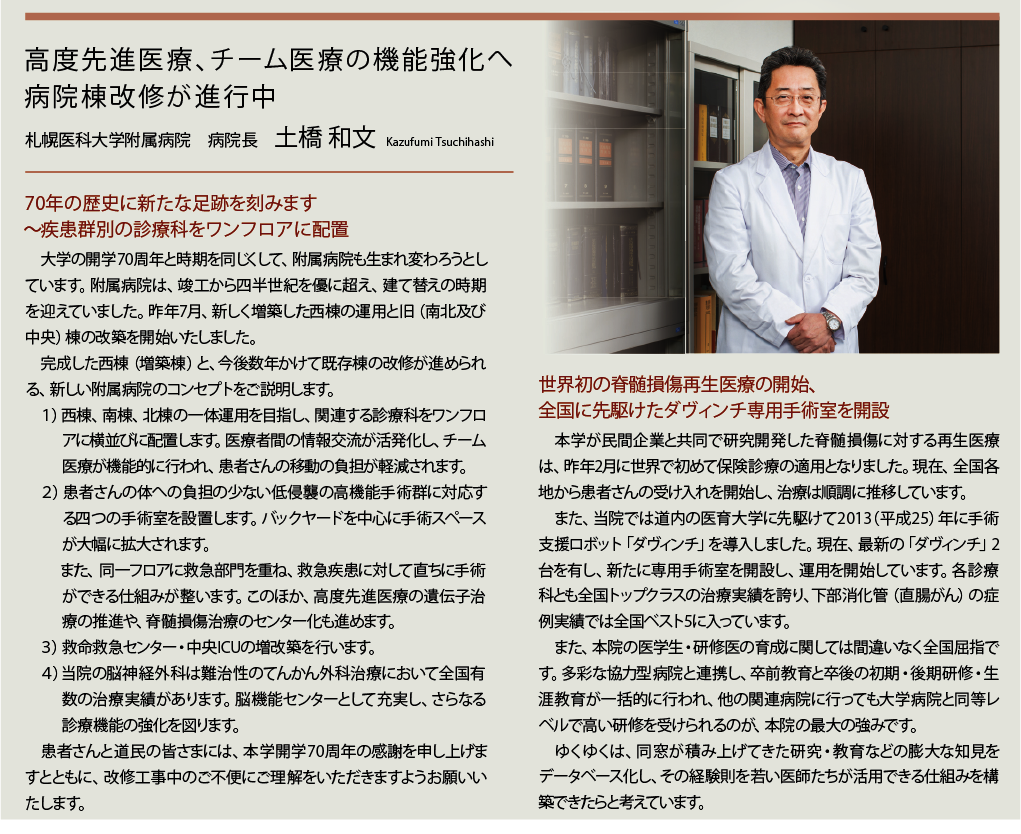 土橋附属病院長挨拶