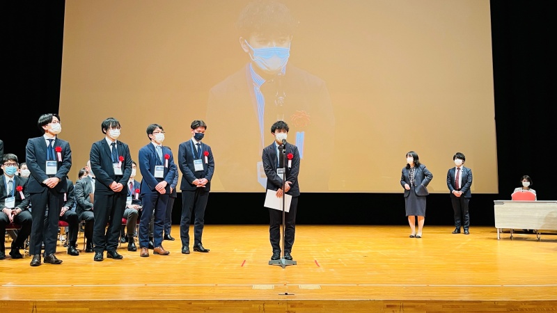 受賞の挨拶