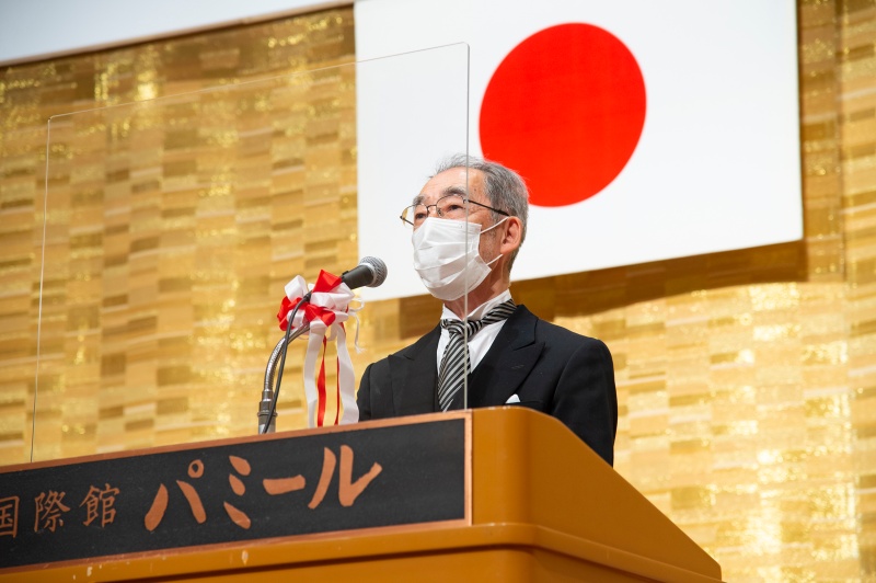 塚本学長　式辞