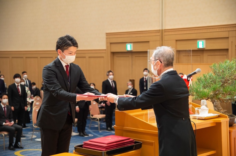 卒業証書・学位記　授与