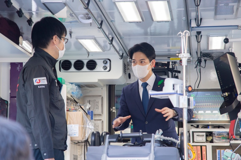 エクモカー視察