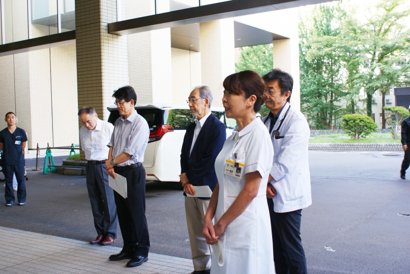 看護部長からの訓示