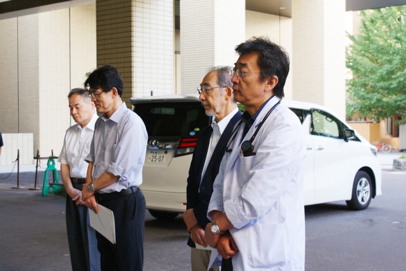 土橋病院長からの訓示