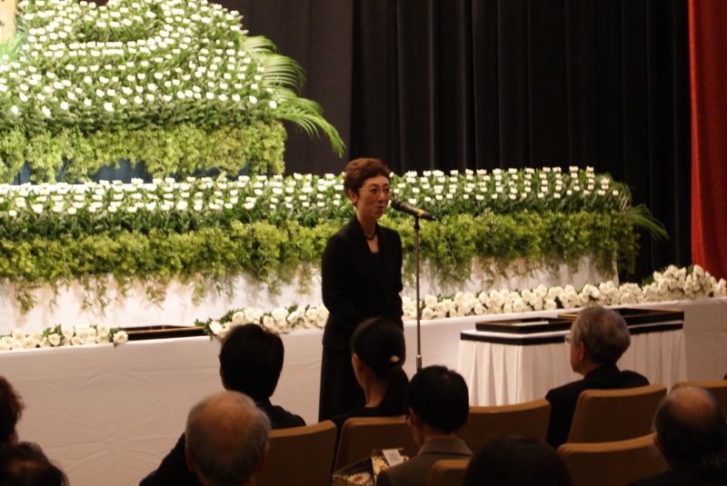 大日向 輝美 保健医療学部長より挨拶