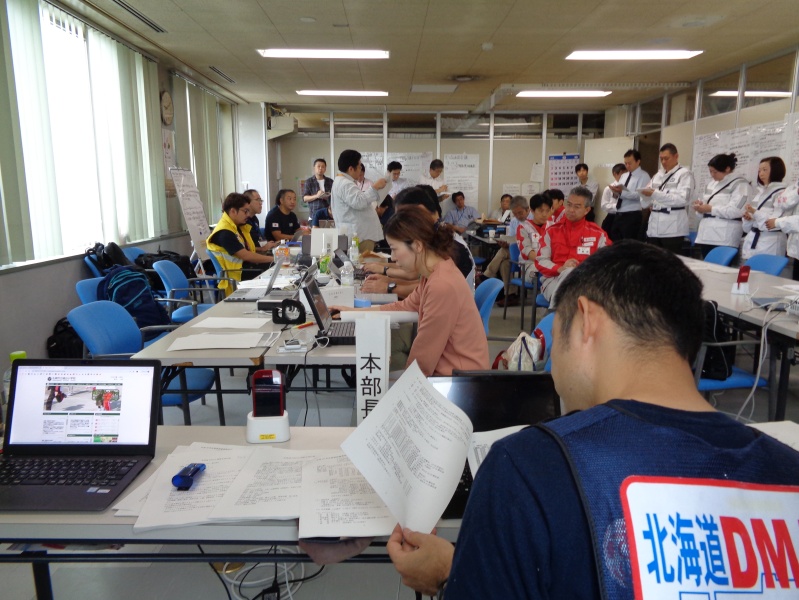 医療救護調整会議　各種医療班
