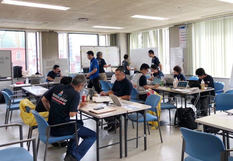 DMAT活動拠点本部の活動　DMATロジスティックスチーム