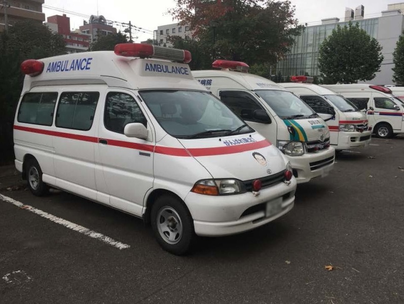 札幌医療圏活動拠点本部の様子（東北DMAT派遣）