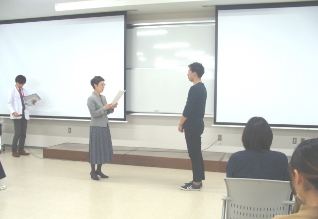 医療接遇特別講演会の様子