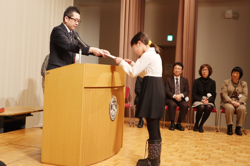 表彰の様子