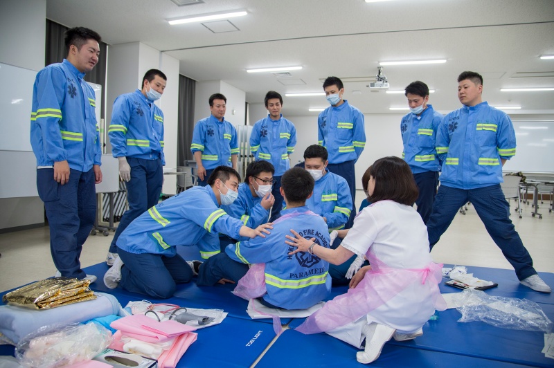 実技訓練の様子