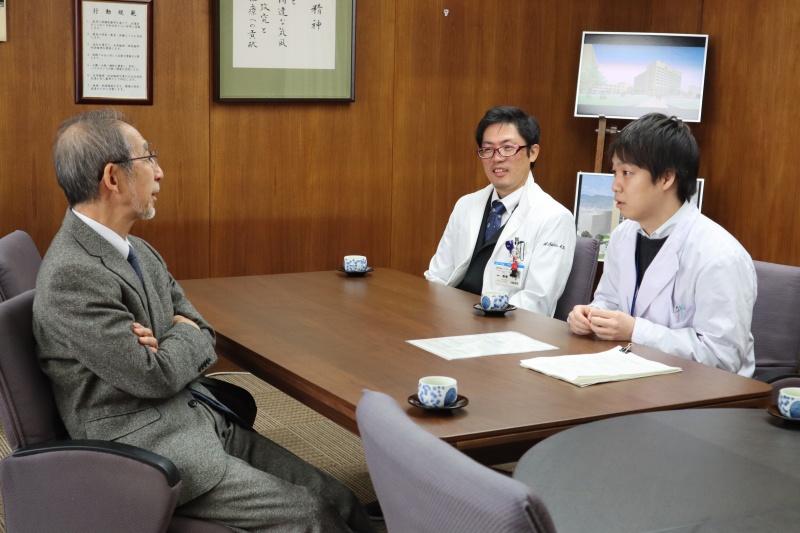 懇談の様子