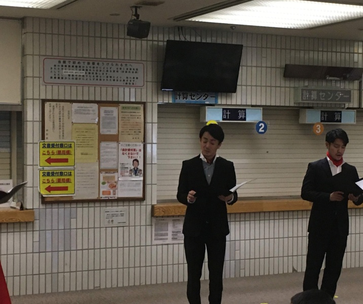 上田　啓さん【バリトン】、水野　佑一さん【テノール】