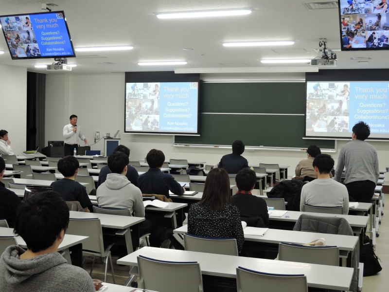 Edith Cowan Unibersity　野坂和則先生