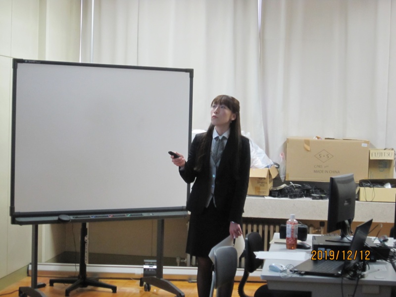 看護学第二講座　白井紀子助教