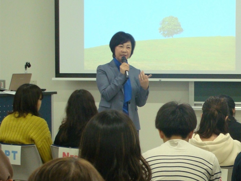 医療接遇特別講演会の様子