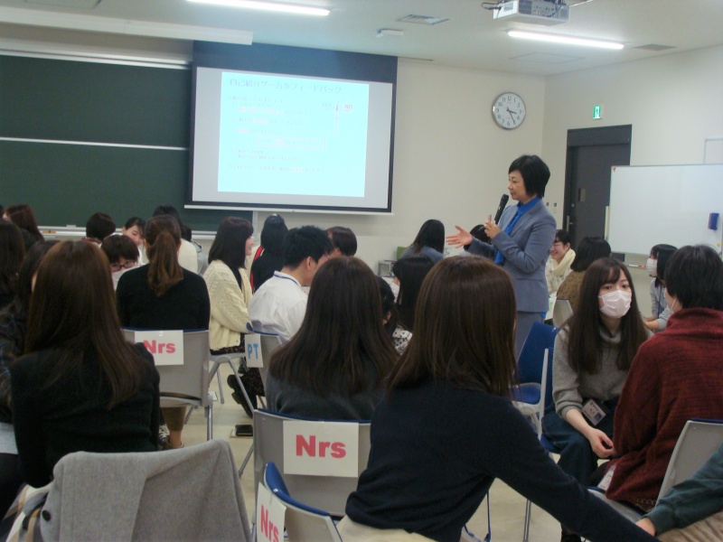 医療接遇特別講演会の様子