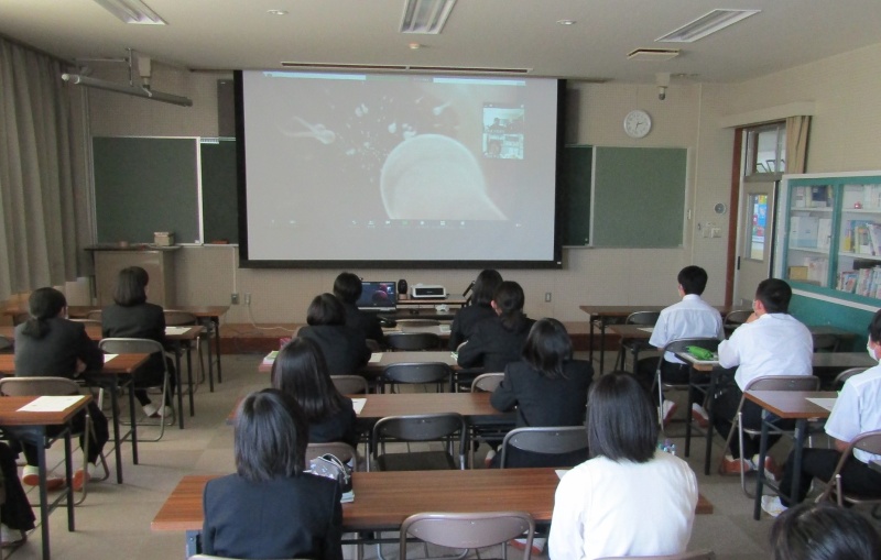 オンライン講義の様子