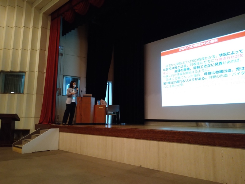 看護学科　荻田珠江　講師による講義