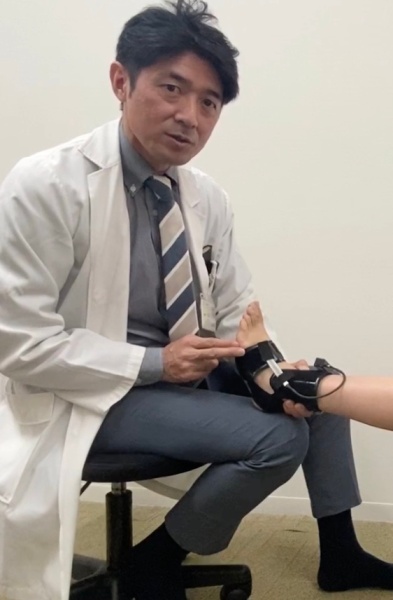  試作品の実証試験の様子