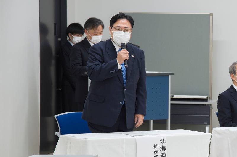 北海道　平野　正明総務部長