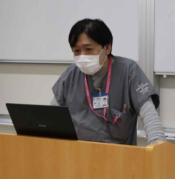 臨床研修・医師キャリア支援センター　辻センター長による挨拶