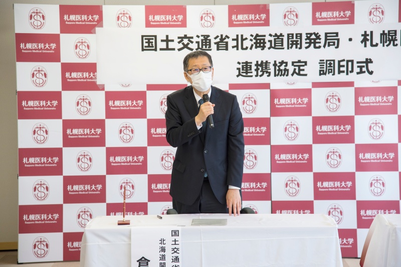 国土交通省北海道開発局　倉内 公嘉　北海道開発局長