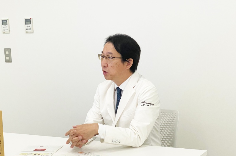 オンライン記者会見の様子