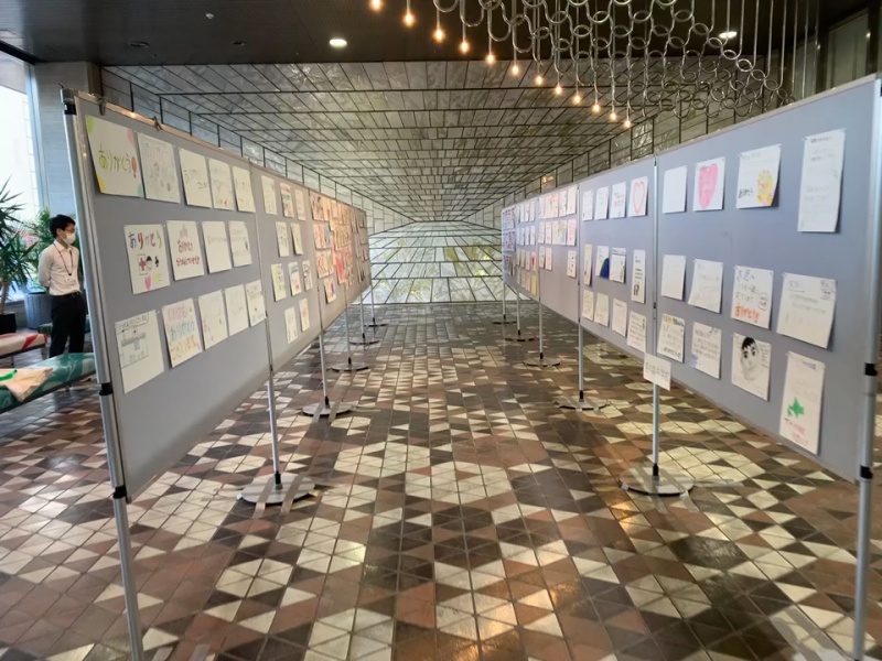 札幌市市役所ロビーでの展示会（8/3~13）