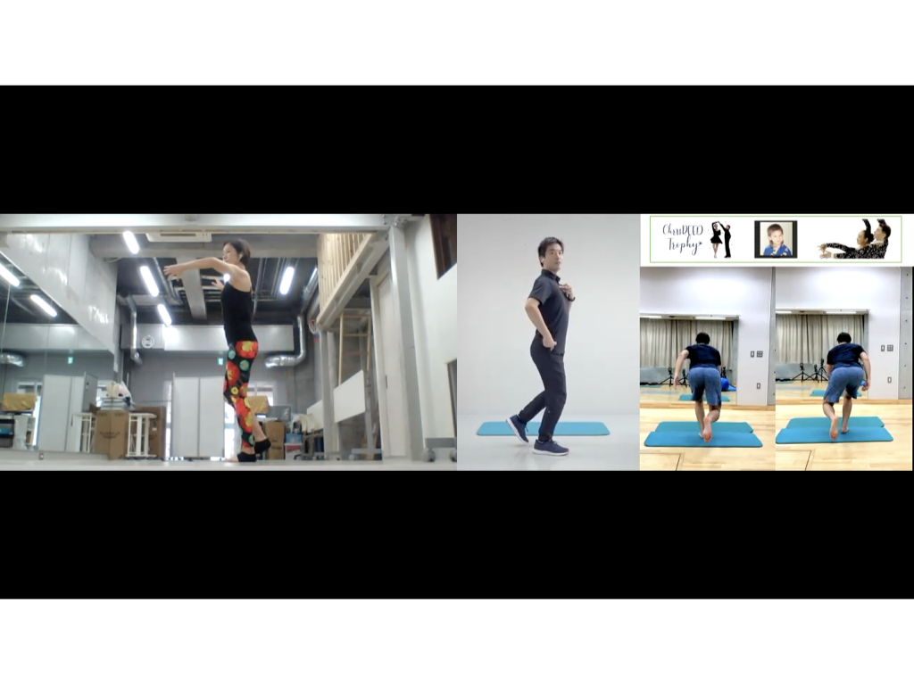 3セッションの様子（大会実行委員会の方にトレーニングのポイントを指導）