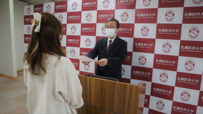 任命式の様子