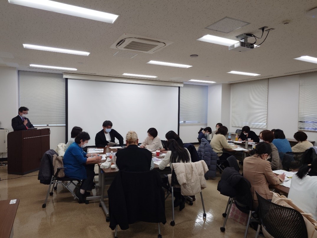 3グループに分かれてのグループワーク