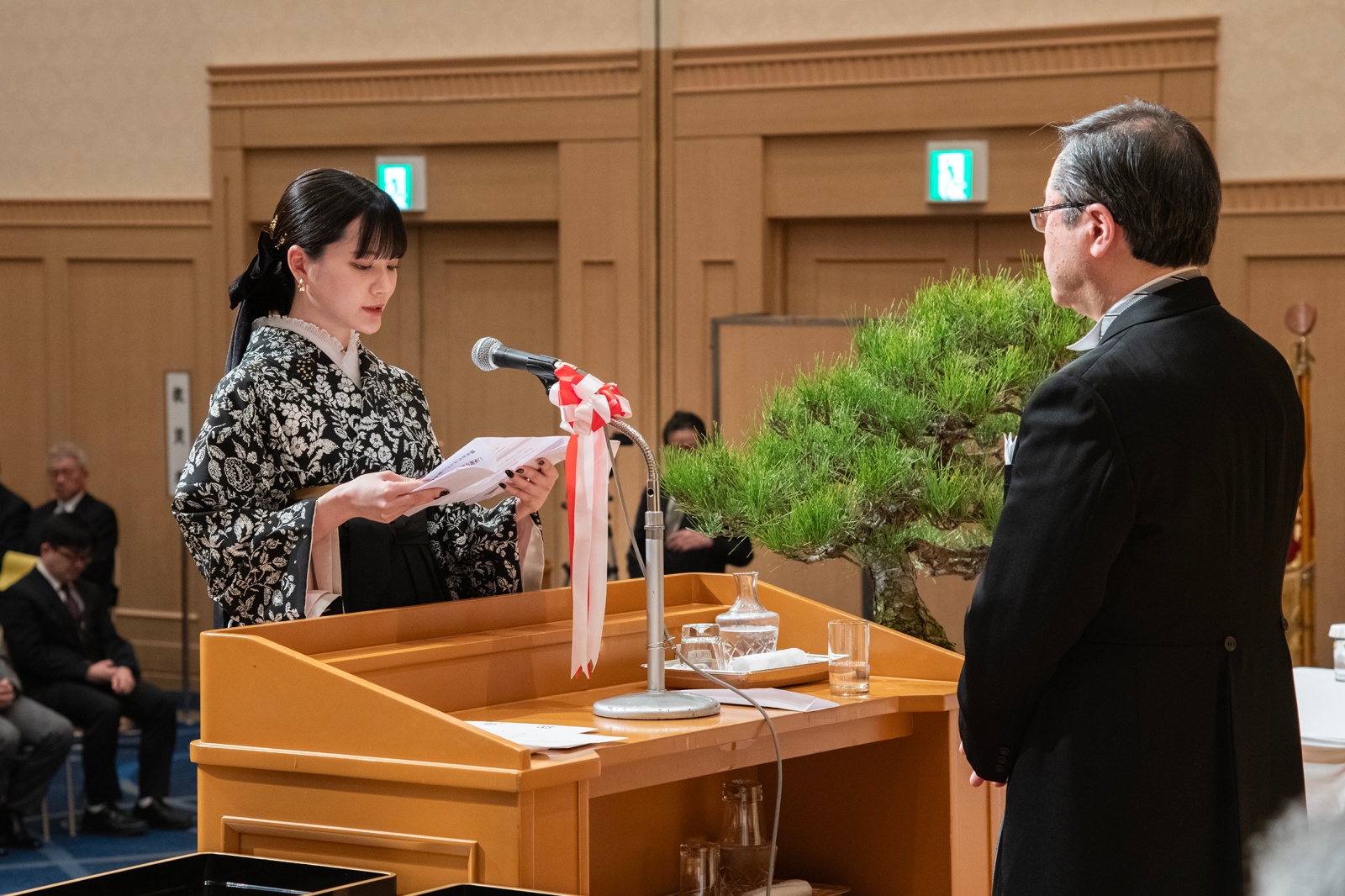 保健医療学部卒業生代表謝辞