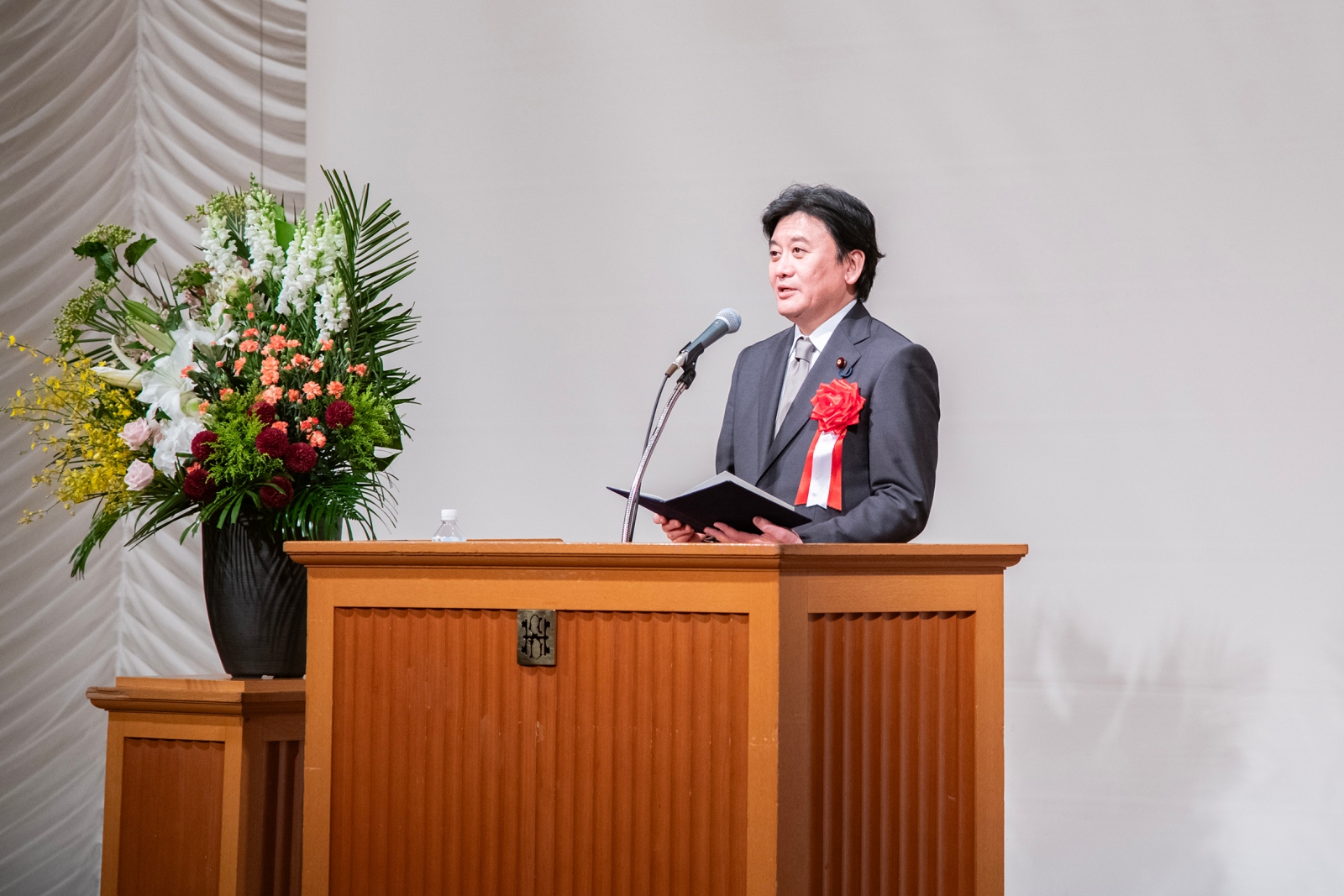 武部 新文部科学副大臣からの御祝辞