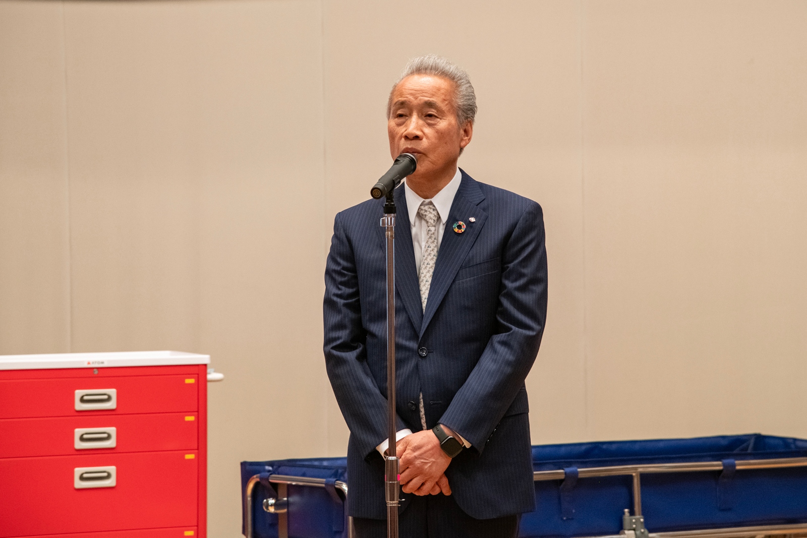 新井修様（新和ホールディングス代表取締役）からのご挨拶
