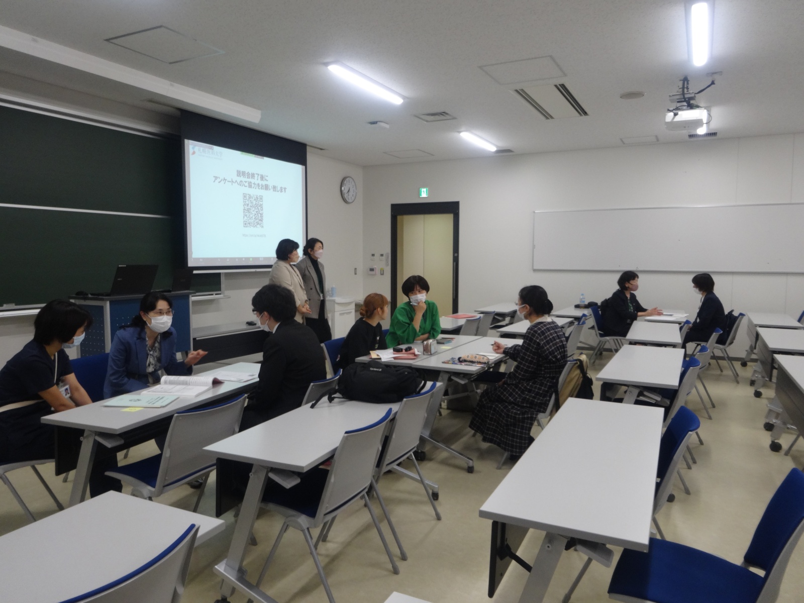 大学院生との交流会