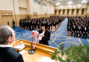 入学式のようす