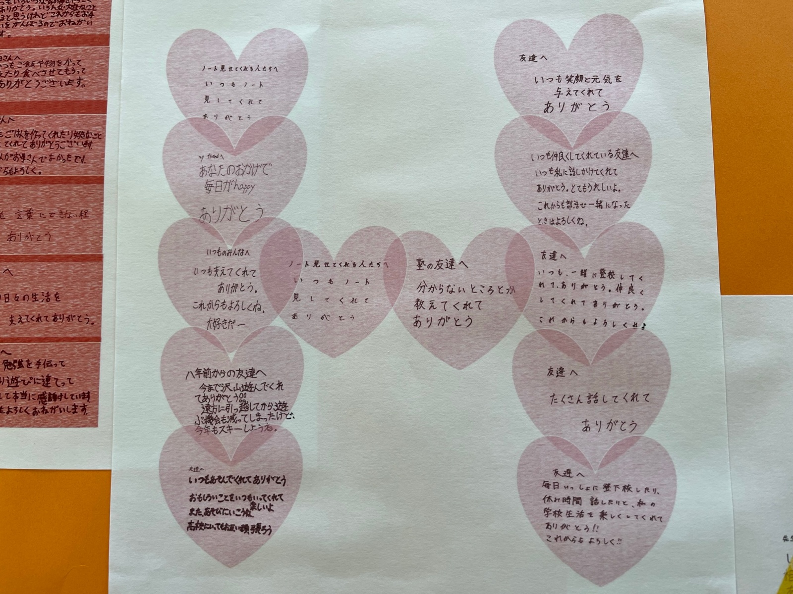 伏見中学校からの”ありがとうプロジェクト”