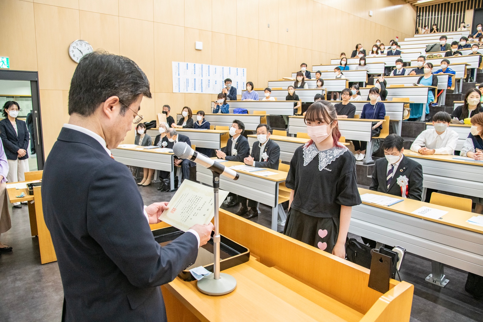 病理賞の授与