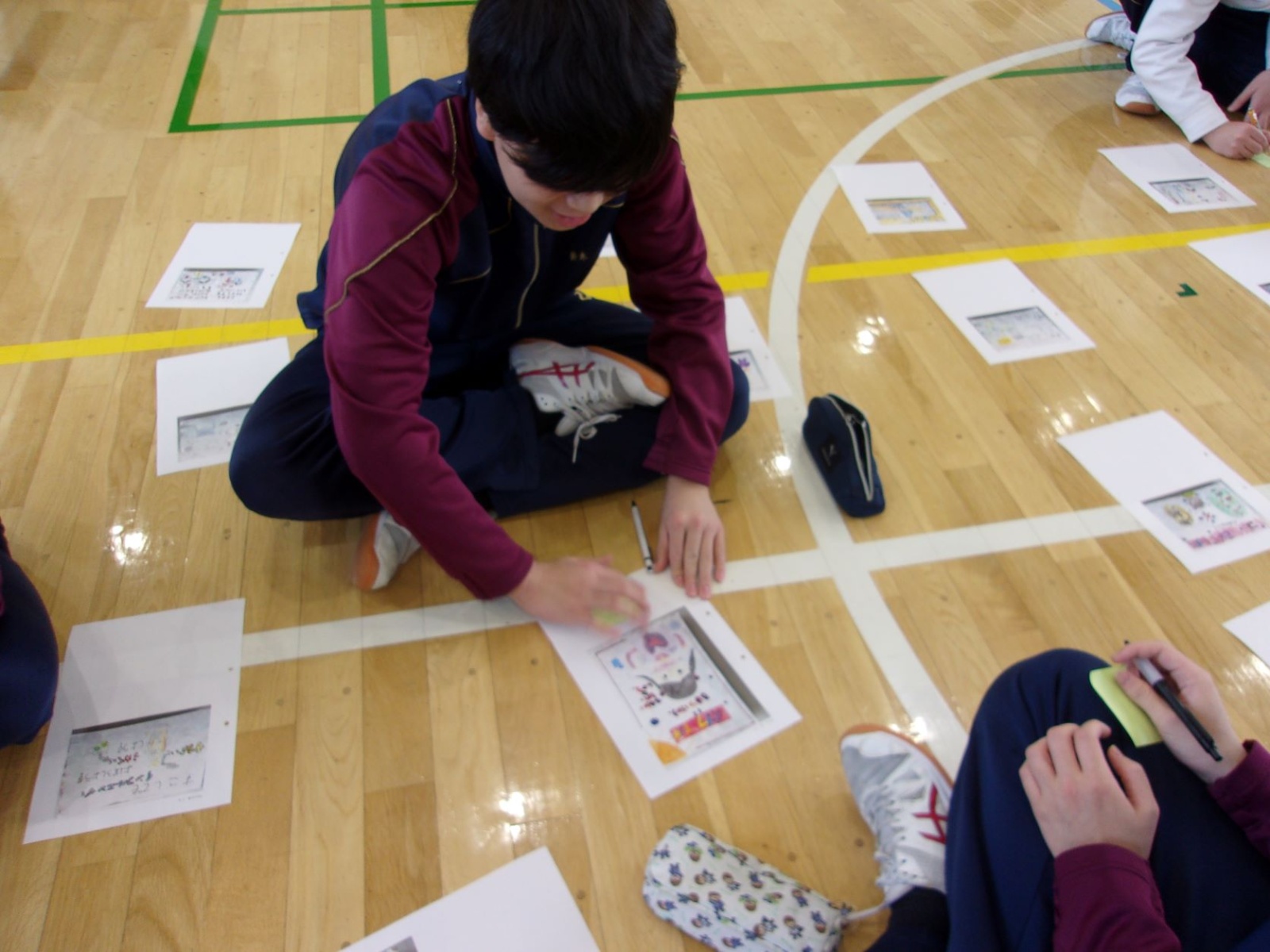 伏見中賞選考の様子