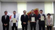 写真1．令和4年度職員提案表彰式