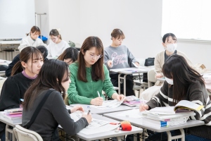 学生一人ひとりの個性を大切にする少人数教育