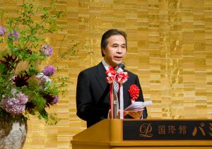 島本学長式辞