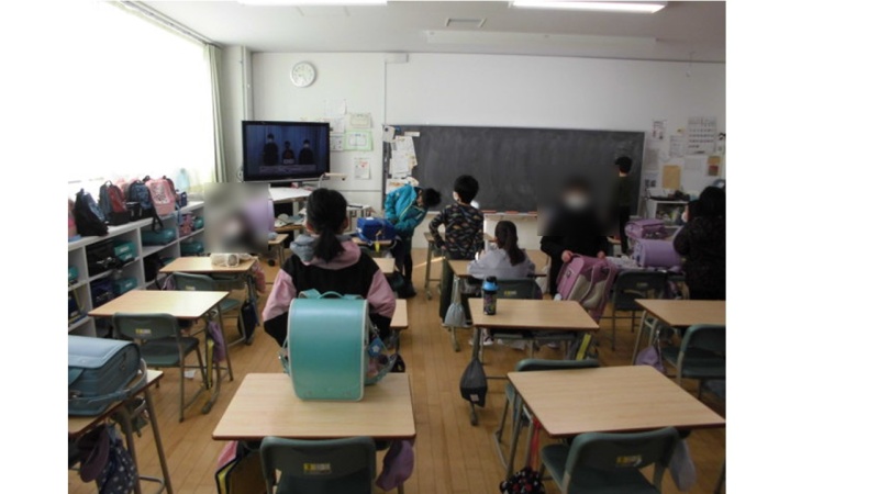 発寒西小の朝の活動
