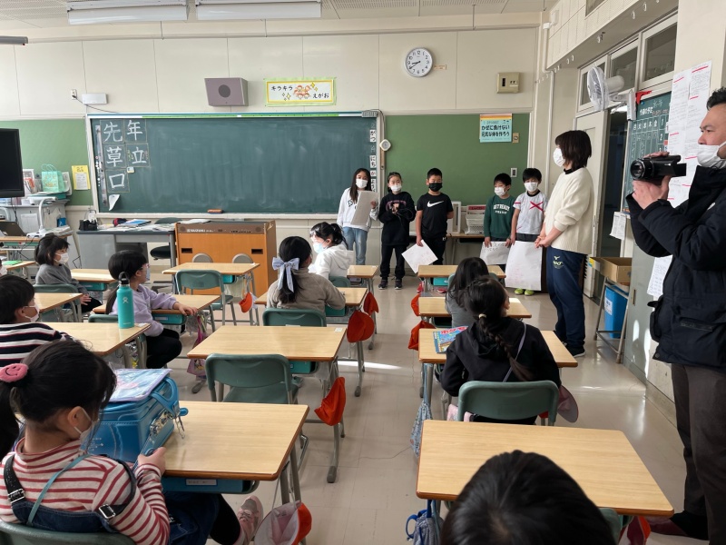 手洗い呼びかけチーム1