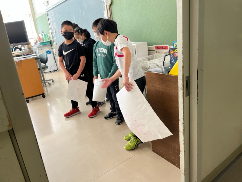 手洗い呼びかけチーム1