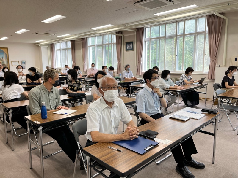 職員研修　会場の様子