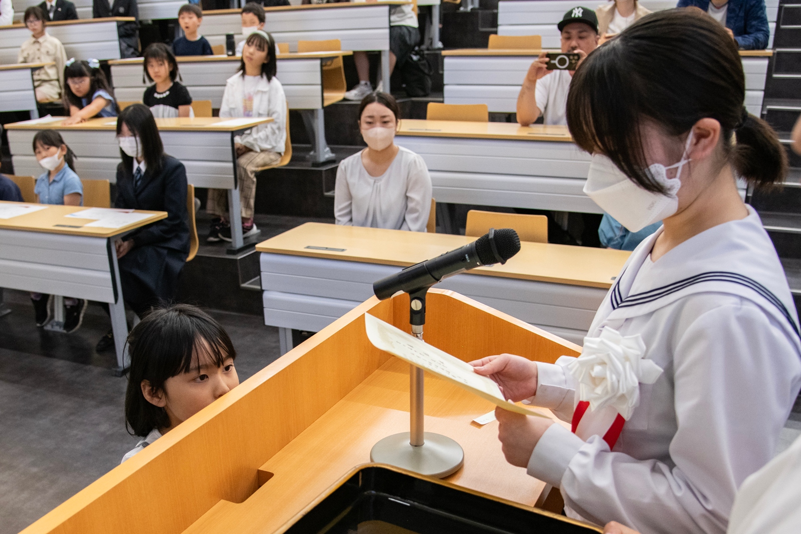 宮の森中賞の授与