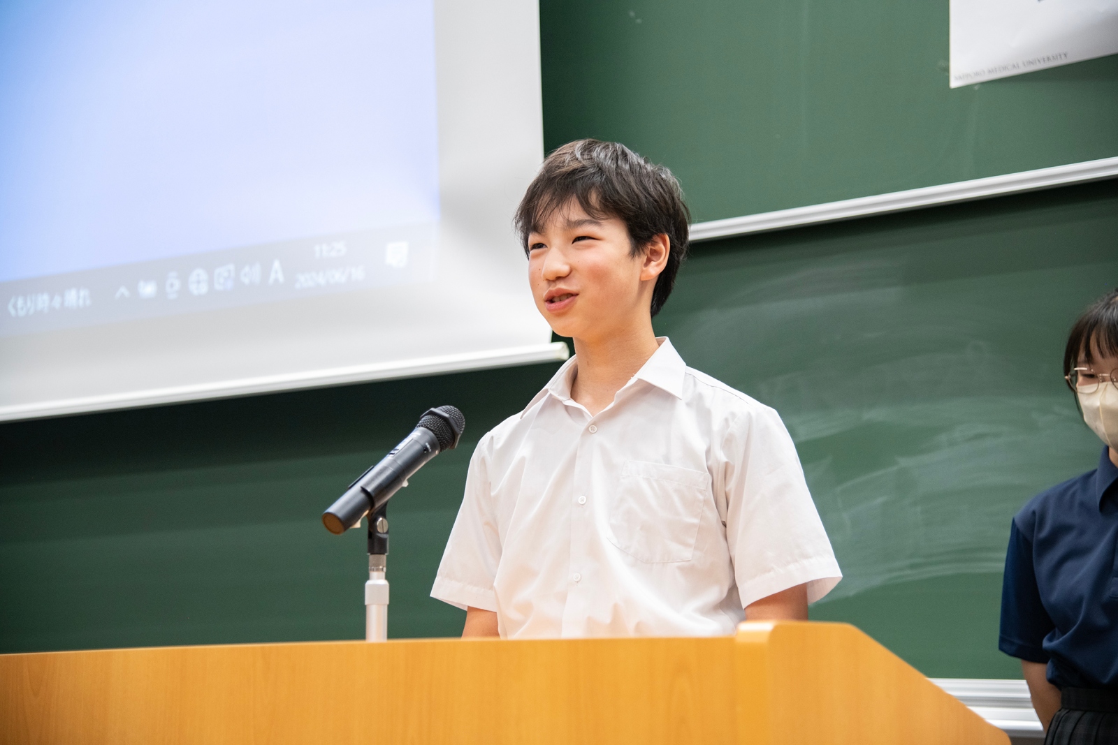 活動について　宮の森中学校　保体委員会