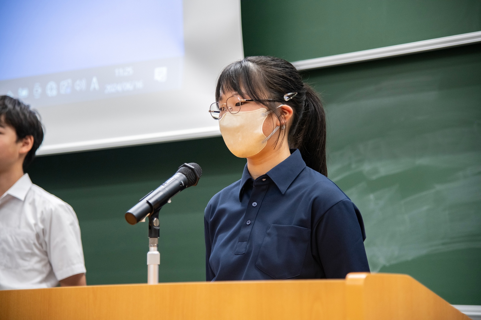 活動について　宮の森中学校　保体委員会